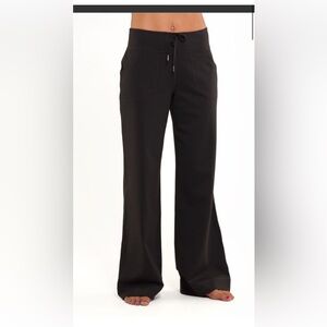 Lululemon Still Pant, Wide Leg, Size 4, Black